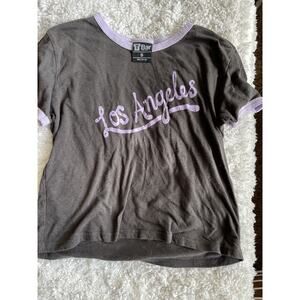 T Bar sz. S gray “ Los Angeles” tee. Cute, fun